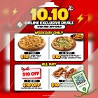 Pizza Hut - $10 Online Exclusive Deals - sgCheapo