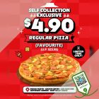 Pizza Hut - $4.90 Regular Pizza - sgCheapo