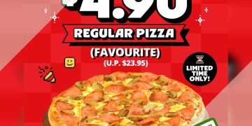 Pizza Hut - $4.90 Regular Pizza - sgCheapo