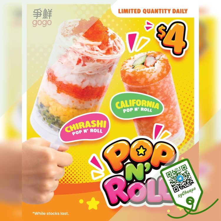 Sushi Express - $4 Pop N' Roll - sgCheapo